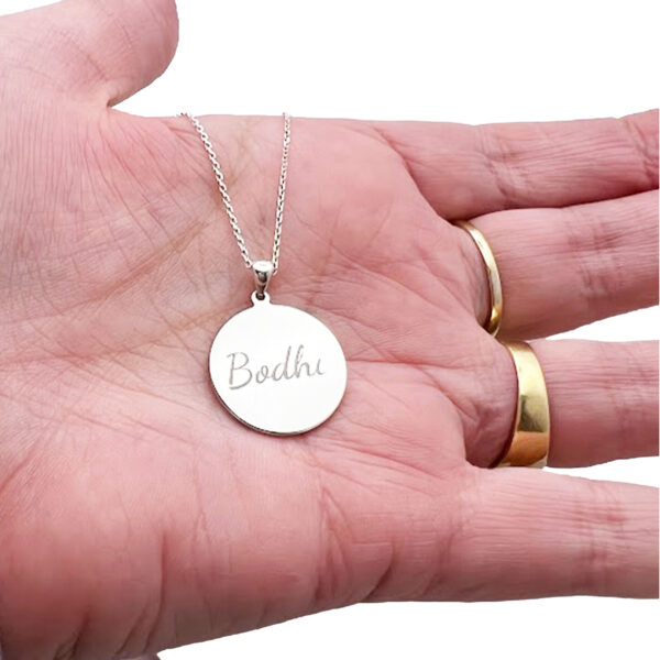 Sterling Silver Personalised Necklace