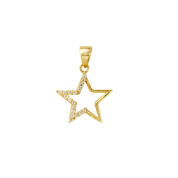 CZ Star Pendant Necklace