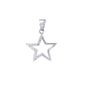 CZ Star Pendant Necklace