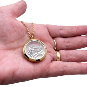 Love My Dog Floating Locket