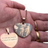 Pet Memorial Heart Necklace