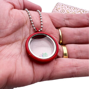Floating Lockets Red