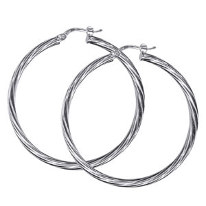 Twist Hoop Earrings 7 Twist Hoop Earrings