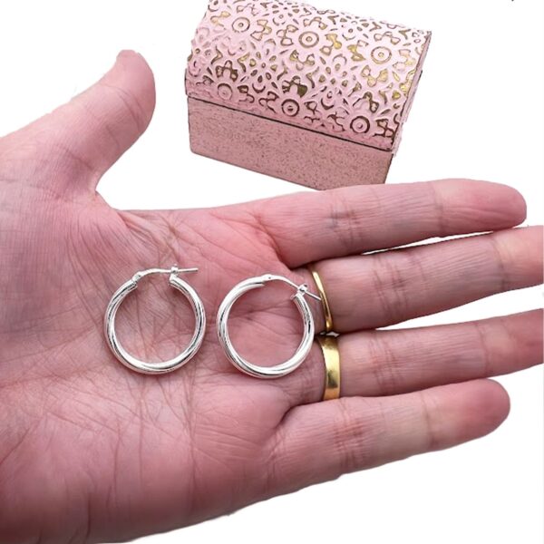 Twist Hoop Earrings