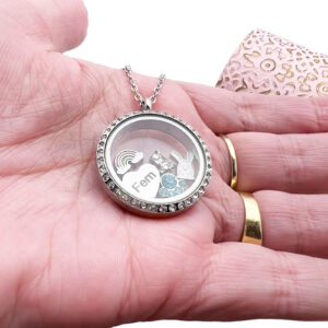 Personalised Love Heart Charms
