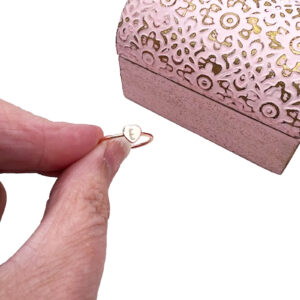 Personalised Heart Ring
