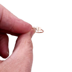 Personalised Heart Ring