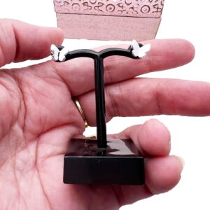 Sterling Silver Butterfly Earrings 6 Butterfly Earrings