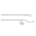 Sterling Silver Butterfly Anklet