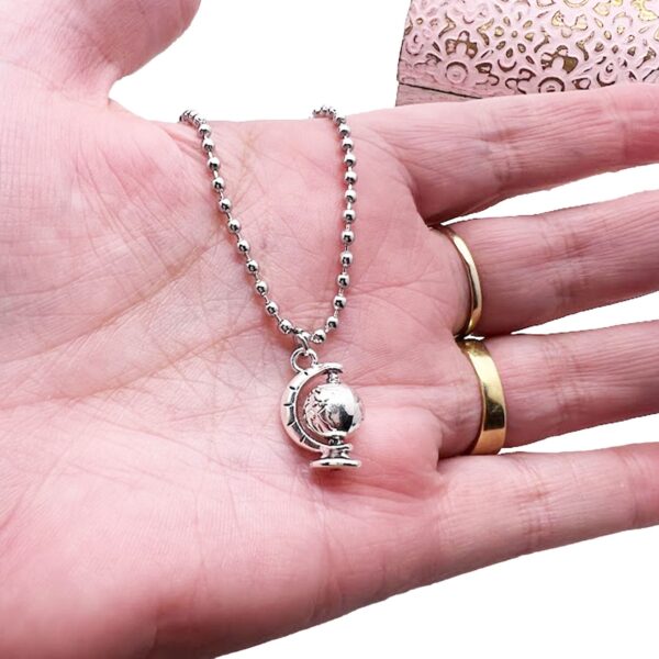 Fidget World Globe Necklace