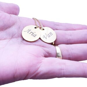 Personalised Disc Necklace