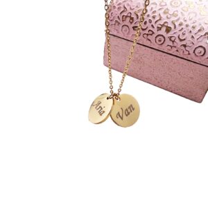 Personalised Disc Necklace