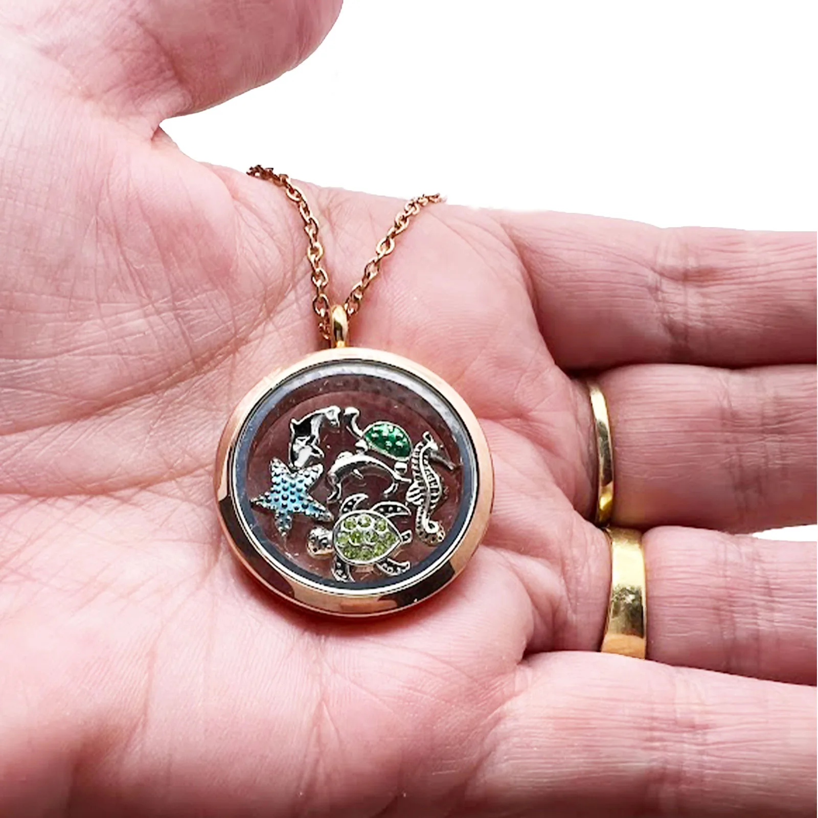 Sea Floating Locket