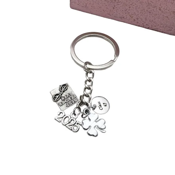 Personalised Teacher's Keyring