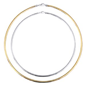 9ct Gold Omega Necklaces