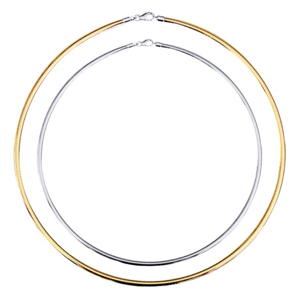 9ct Gold Omega Necklaces