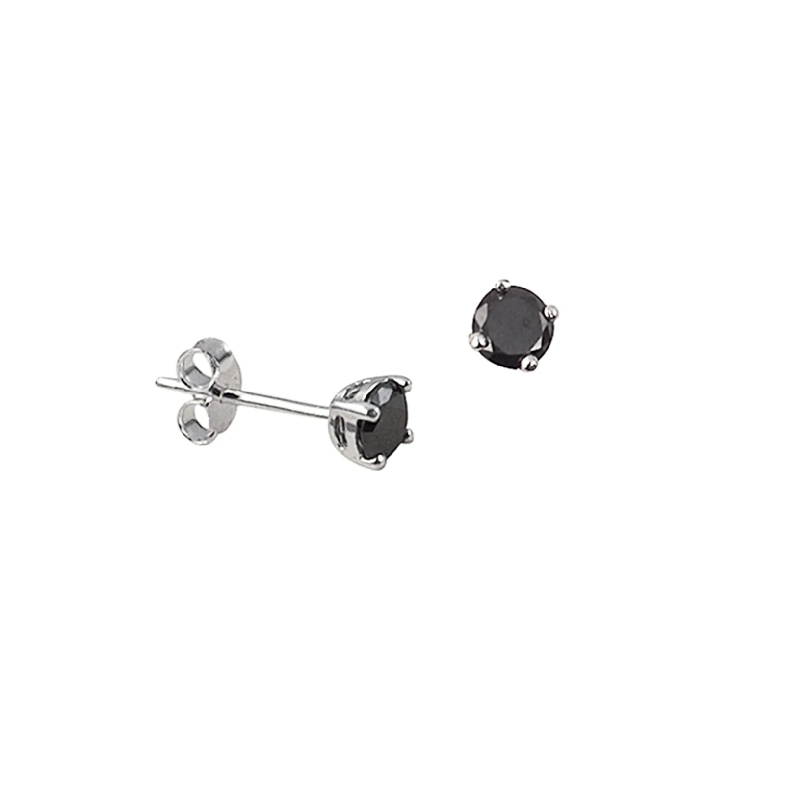 Black Cubic Zirconia Earrings