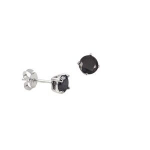 Black Cubic Zirconia Earrings