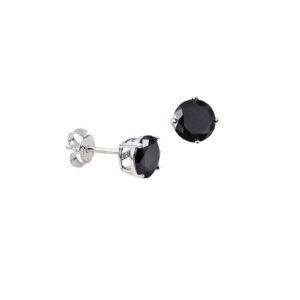 Black Cubic Zirconia Earrings