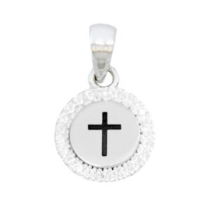 Sterling Silver Cross Charm