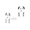 Dog Earring Studs