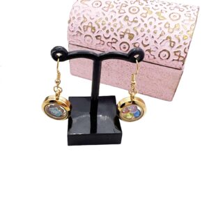 Floating Locket Earrings