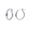 Half Round Earring Hoops