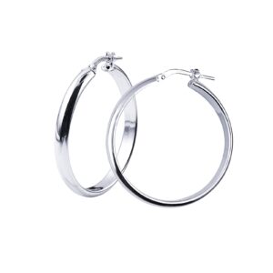 Half Round Earring Hoops 7 Half Round Earring Hoops