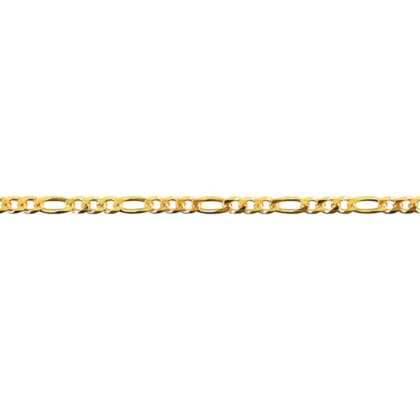 9ct Gold Figaro Bracelet