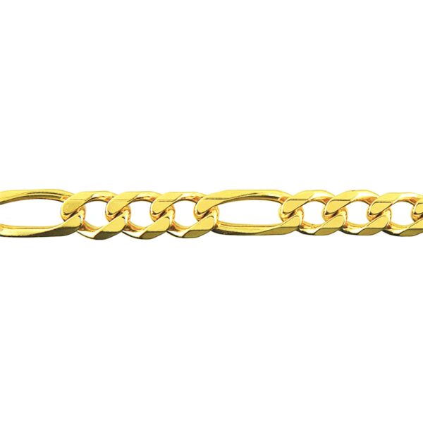 9ct Gold Figaro Bracelet