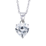 Heart Cubic Zirconia Necklace
