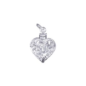 Filigree Heart Pendant Necklace 6 Filigree Heart Pendant Necklace