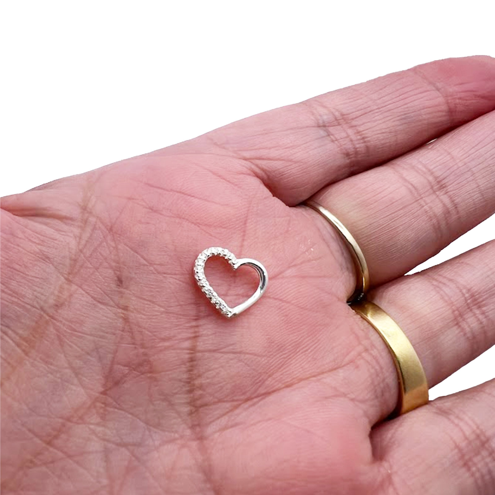 Floating Heart Pendant