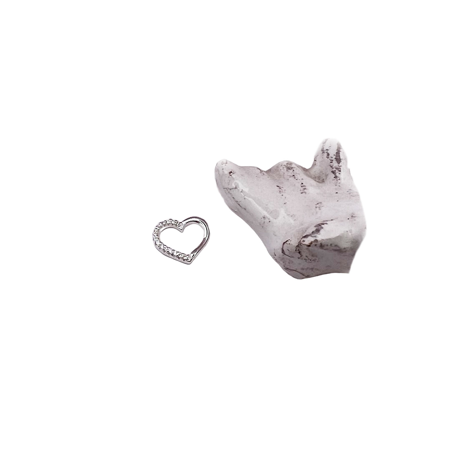 Floating Heart Pendant