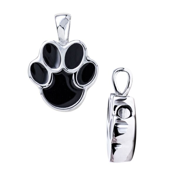 Paw Print Cremation Necklace