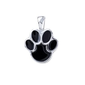 Paw Print Cremation Necklace
