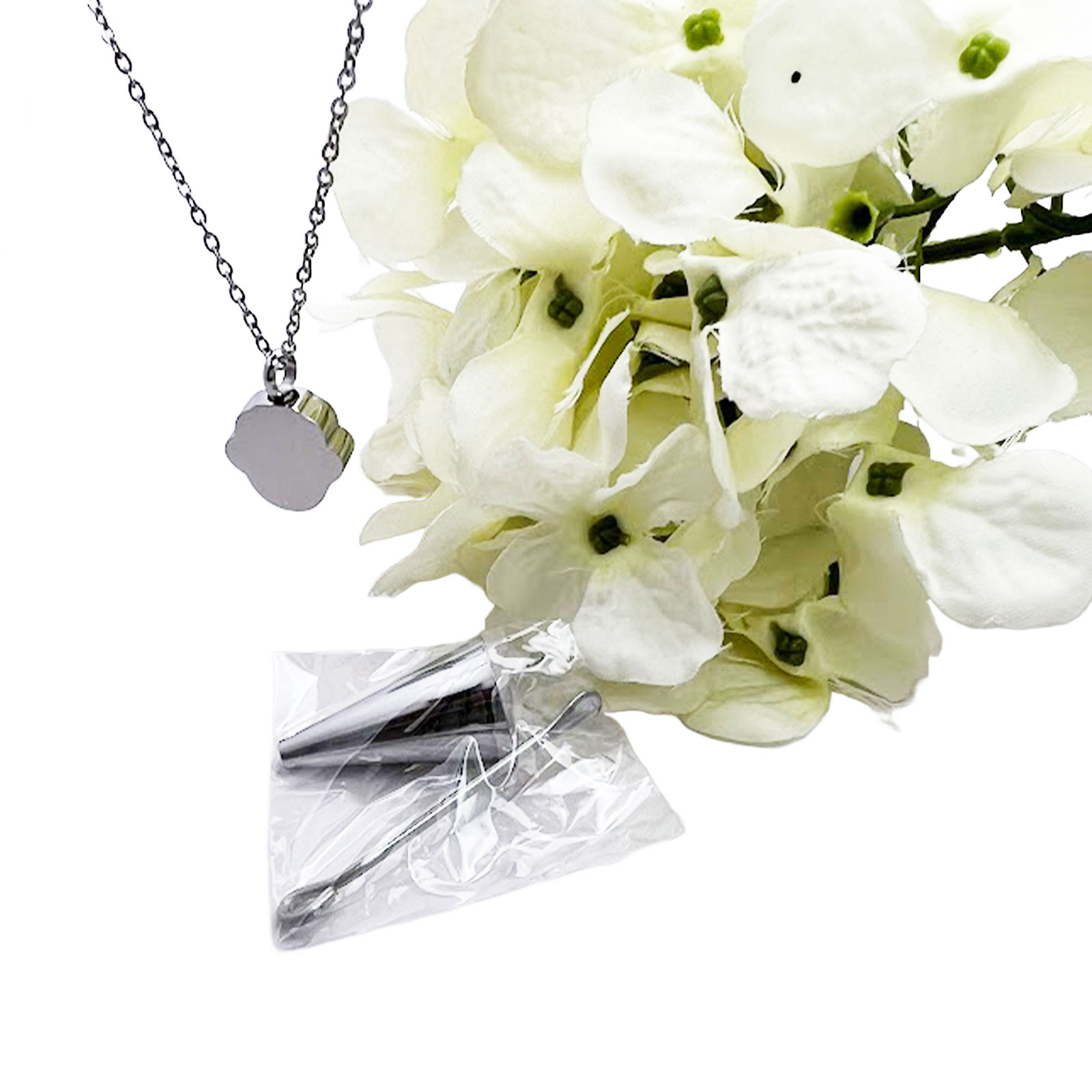 Paw Print Cremation Necklace