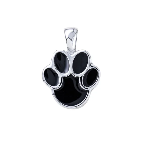 Paw Print Cremation Necklace
