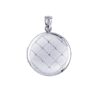 Criss Cross Pattern Locket
