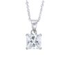 Square Cubic Zirconia Necklace