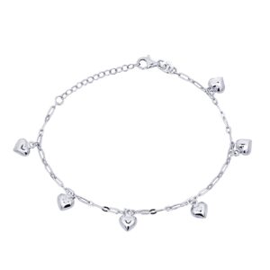 Sterling Silver Charm Bracelet