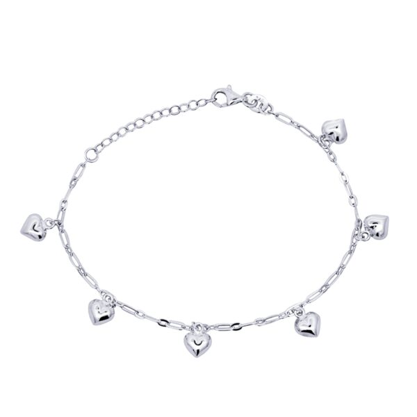 Sterling Silver Charm Bracelet