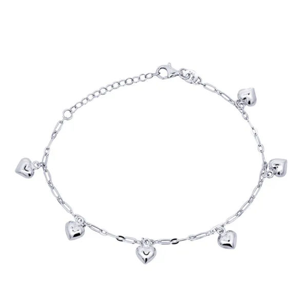 Sterling Silver Charm Bracelet