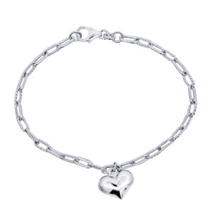 Sterling Silver Charm Bracelet