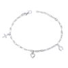 Sterling Silver Charm Bracelet
