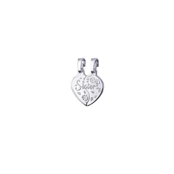 Sisters Break Apart Pendant Necklaces