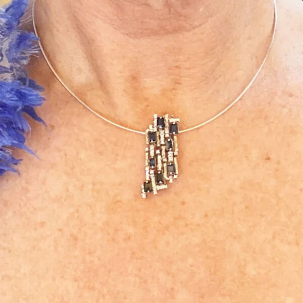 Sterling Silver Omega Necklaces