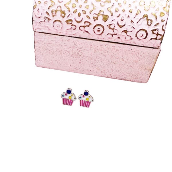 Cupcake Earrings