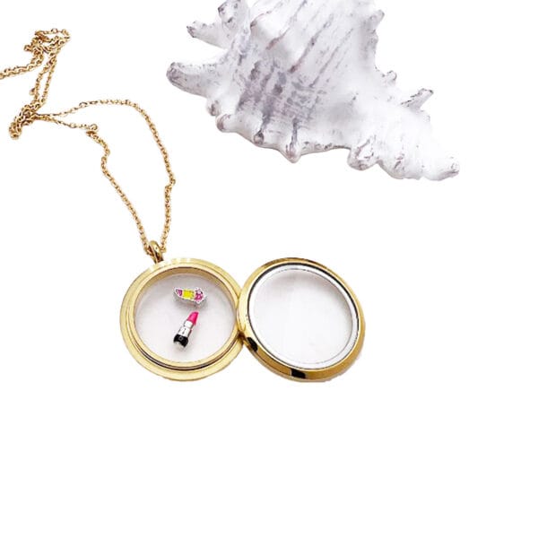 Lipstick Floating Charms