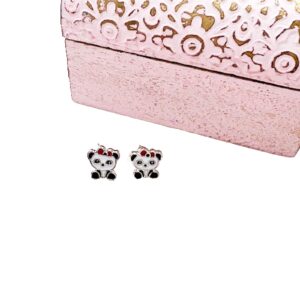 Panda Earrings
